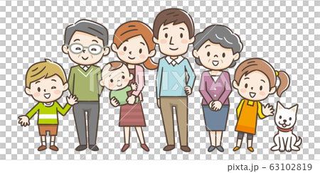 Family three generations 63102819
