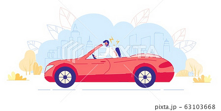 Back Diseases and Posture Problems, Driving Car. 63103668