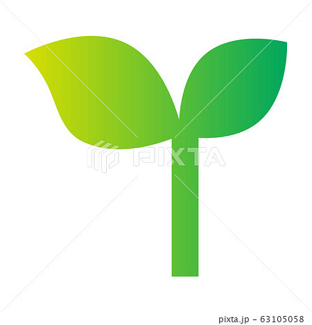 若葉のイラストのイラスト素材
