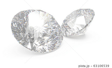 ダイヤモンド バックグランド白系 CG ダイヤモンド バックグランド白系 CG 63106539