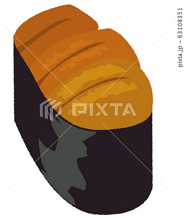 うに　握りずし　【和食】【日本食】【お寿司】【アジア】【japanese】 63108351