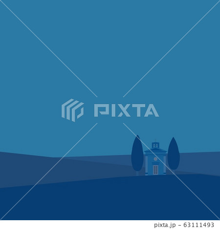 オルチャ渓谷 val d'orcia トスカーナ toscana 夜 オルチャ渓谷 val d'orcia トスカーナ toscana 夜 63111493