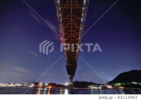 関門橋の夜景 63113063