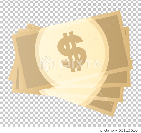 ドルの紙幣 63113616