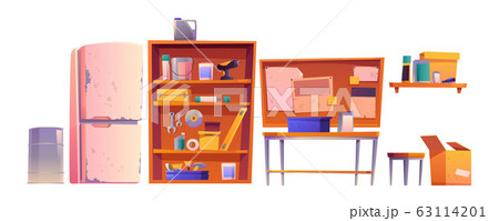 Garage equipment for carpentry and repair works Garage equipment for carpentry and repair works 63114201