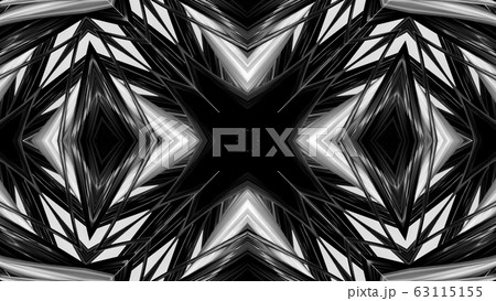 black and white stripes are twisted forming complex symmetrical structures like ornament star pattern or floral kaleidoscopic lines black and white stripes are twisted forming complex symmetrical structures like ornament star pattern or floral kaleidoscopic lines 63115155