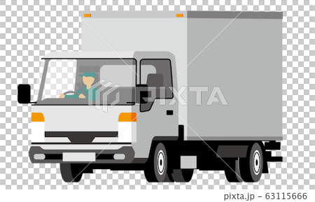 トラック、車、運送トラック、配送、運送 63115666
