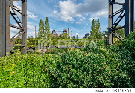 Industrial factory in Duisburg, Germany. Industrial factory in Duisburg, Germany. 63116353