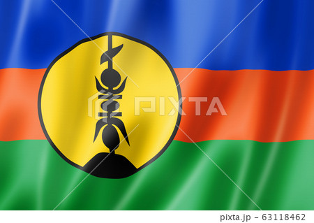 New Caledonia flag, Overseas Territories of France 63118462