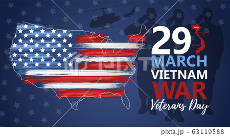 National vietnam war veterans day banner 63119588