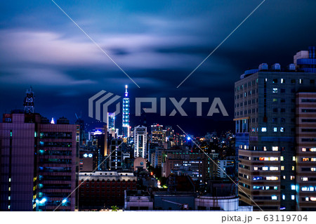 台北101夜景(横) 63119704