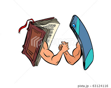 competition book and smartphone competition book and smartphone 63124116