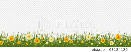 Green Grass with flowers Green Grass with flowers 63124126
