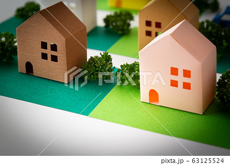 隣家との境界 境界線 土地 不動産 隣家との境界 境界線 土地 不動産 63125524