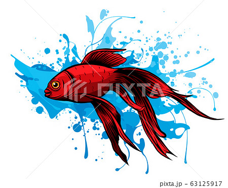 tailing redfish silhouette