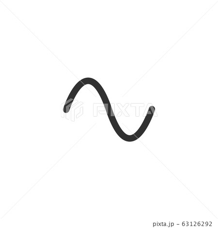 Symbol of AC source, ac sinusoid icon. Stock Vector illustration isolated on white background. Symbol of AC source, ac sinusoid icon. Stock Vector illustration isolated on white background. 63126292