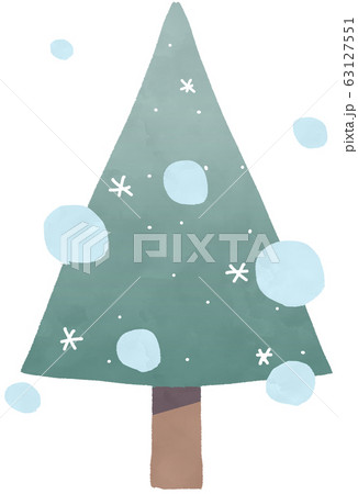 降雪 木 ホワイトクリスマス 降雪 木 ホワイトクリスマス 63127551