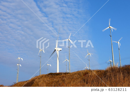 風力発電 風車 自然エネルギー 発電 環境 風力発電 風車 自然エネルギー 発電 環境 63128211
