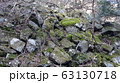 山の中の石垣　古道 63130718