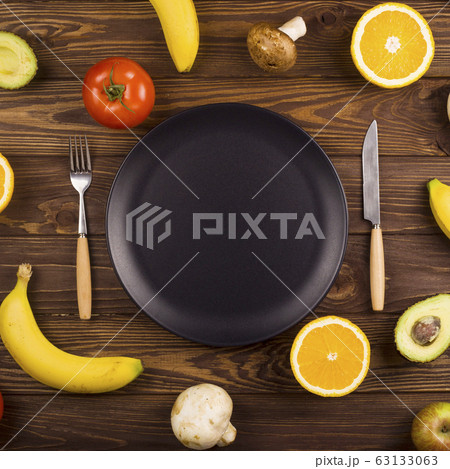 The concept of slimming and healthy eating organic The concept of slimming and healthy eating organic 63133063