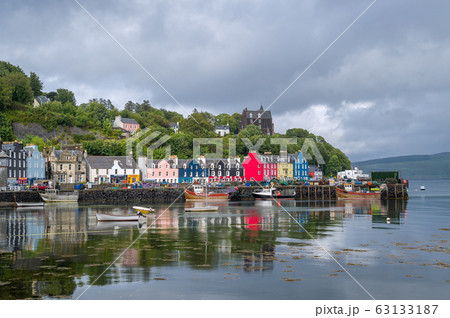 Tobermory embankment promenade after the rain Tobermory embankment promenade after the rain 63133187