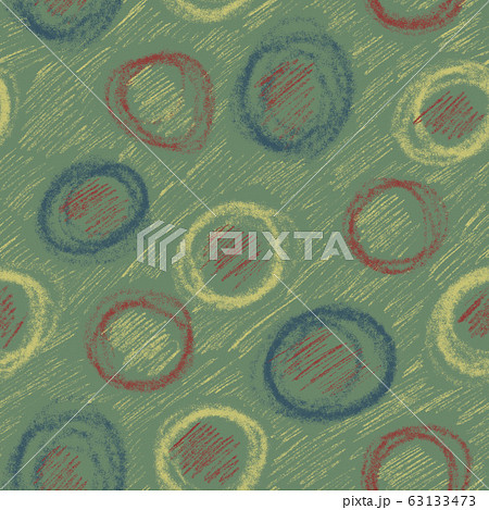 Pencil colourful rounds, seamless pattern 63133473
