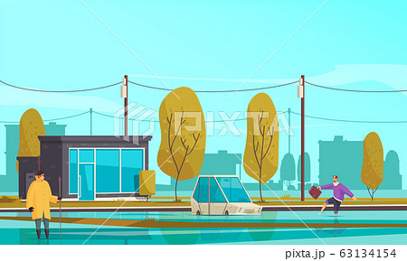 Natural Phenomena Illustration 63134154