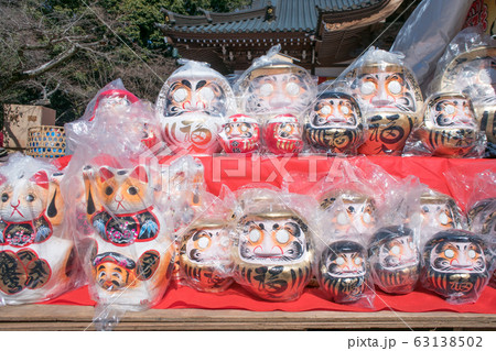 東京都　深大寺だるま市　厄除元三大師大祭　（日本三大だるま市） 63138502