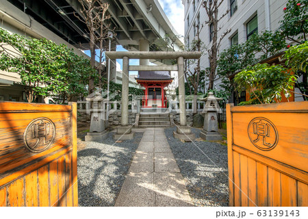 東京都日本橋兜町の兜神社 63139143