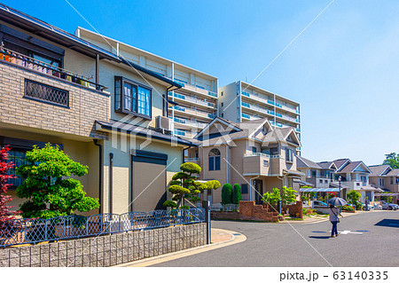 電柱のない住宅街 63140335