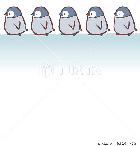 氷 ペンギン イラスト フリー