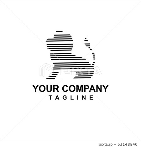 digital black grey strips line lion king company 63148840