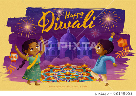 Happy Diwali design 63149053