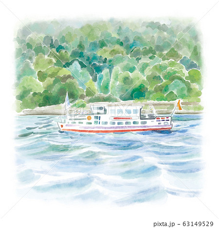 ドイツのライン川沿の風景 63149529