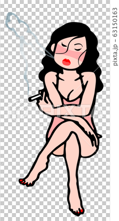 部長の愛人のイラスト素材