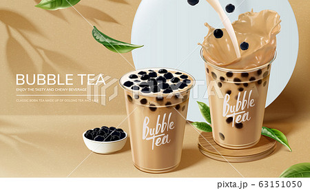Bubble milk tea ads 63151050