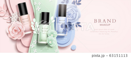 Colorful nail lacquer ads 63151113
