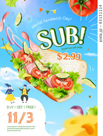 Fresh submarine sandwich ads Fresh submarine sandwich ads 63151114