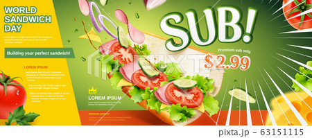 Fresh submarine sandwich ads Fresh submarine sandwich ads 63151115