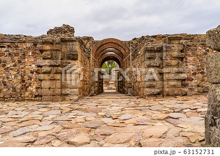 Roman Amphitheatre in Merida, Augusta Emerita in Roman Amphitheatre in Merida, Augusta Emerita in 63152731