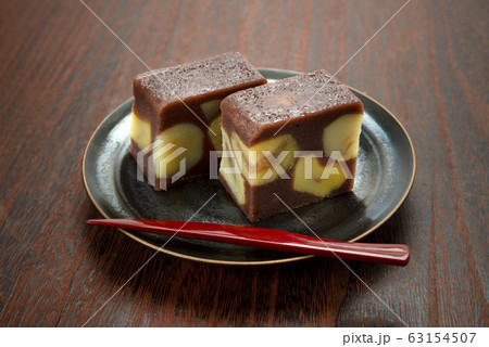 栗蒸し羊羹 栗蒸し羊羹 63154507