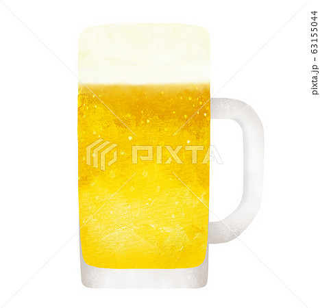 ビール水彩 63155044