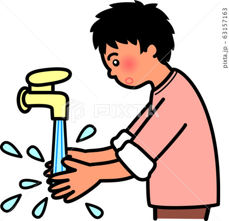 手洗い 男性 予防・対策 コロナウイルス風邪インフルエンザ 手洗い 男性 予防・対策 コロナウイルス風邪インフルエンザ 63157163