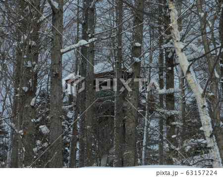 雪の山小屋 雪の山小屋 63157224