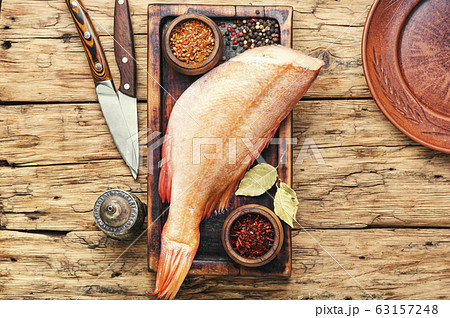 Fresh raw sea bass Fresh raw sea bass 63157248