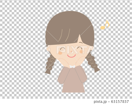 快樂的微笑女孩 快樂的微笑女孩 63157837