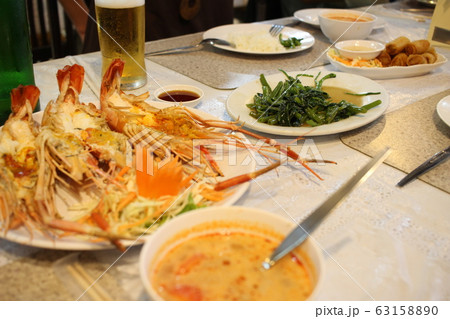 タイのディナー 食事イメージ タイのディナー 食事イメージ 63158890