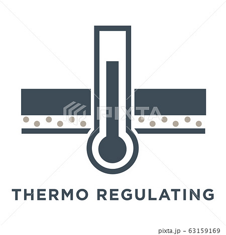 Window or glass properties isolated icon, thermoregulation feature 63159169