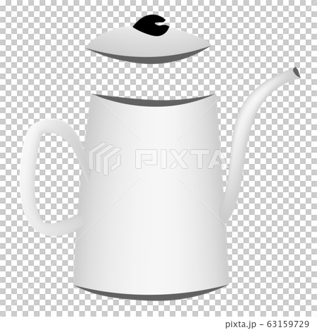 コーヒーのポット 63159729