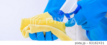 掃除 クリーニング 清掃中 63162431